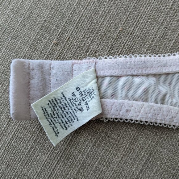 CALVIN Klein lace and stars lightly padded bra white red 34D c064 - Picture 5 of 6